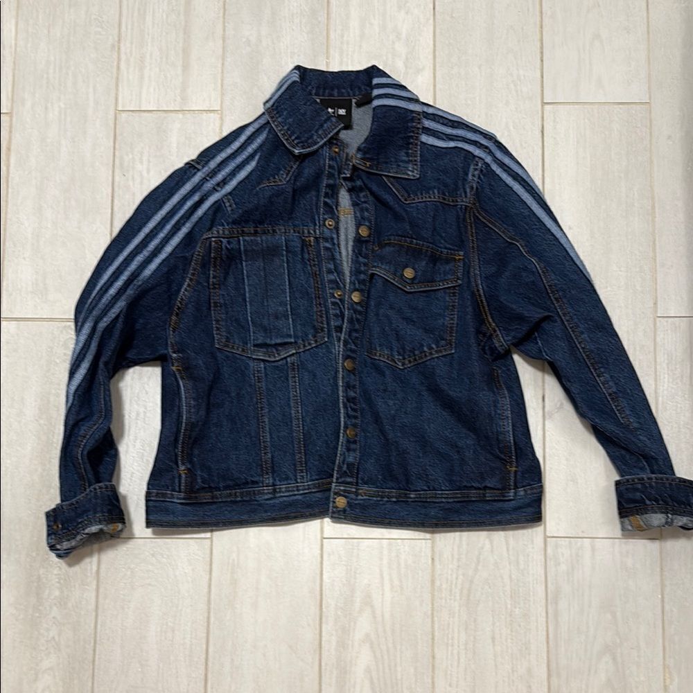 Adidas XXS ivy park new denim jacket